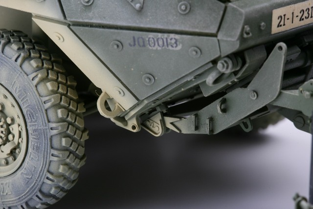Maquette de Char en plastique M1132 STRYKERENGINEER SQUAD